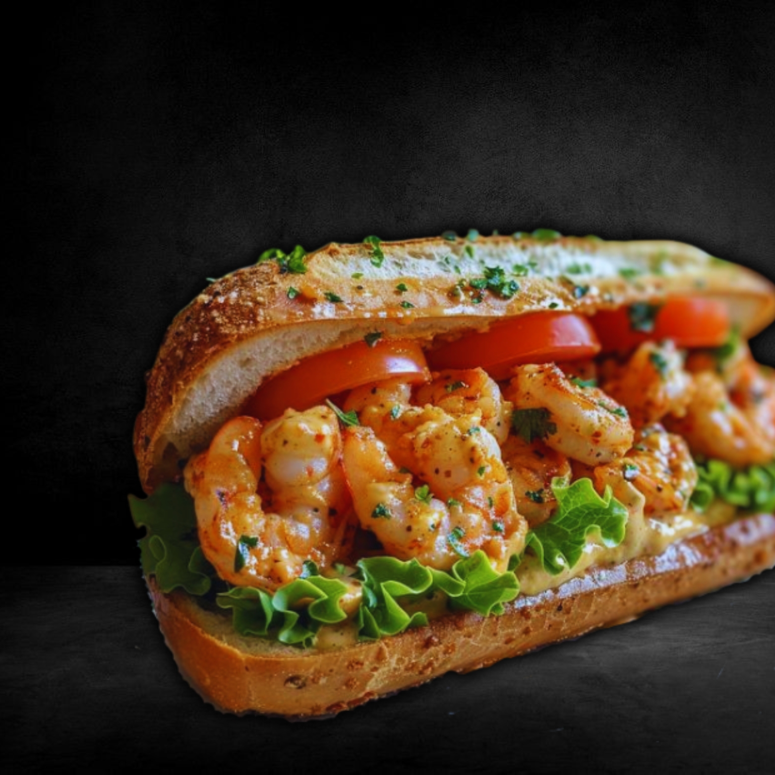 Butter Prawns Sub