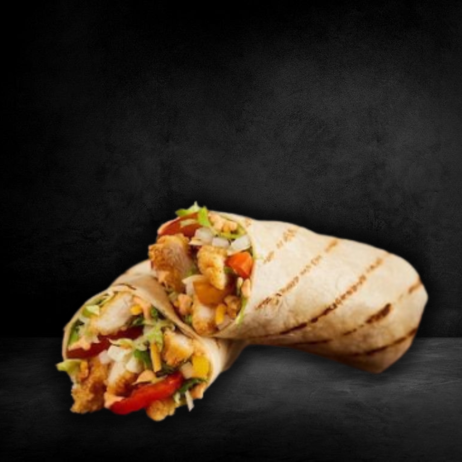 Deviled Chicken Wrap
