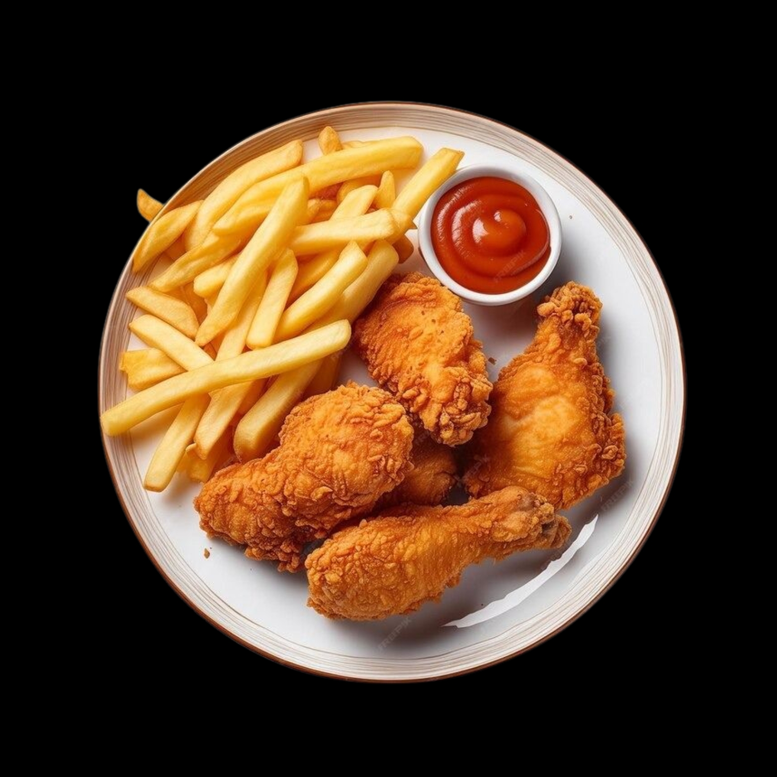 Fish Butter Fry & Fries