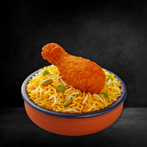 Crispy Chicken Biriyani