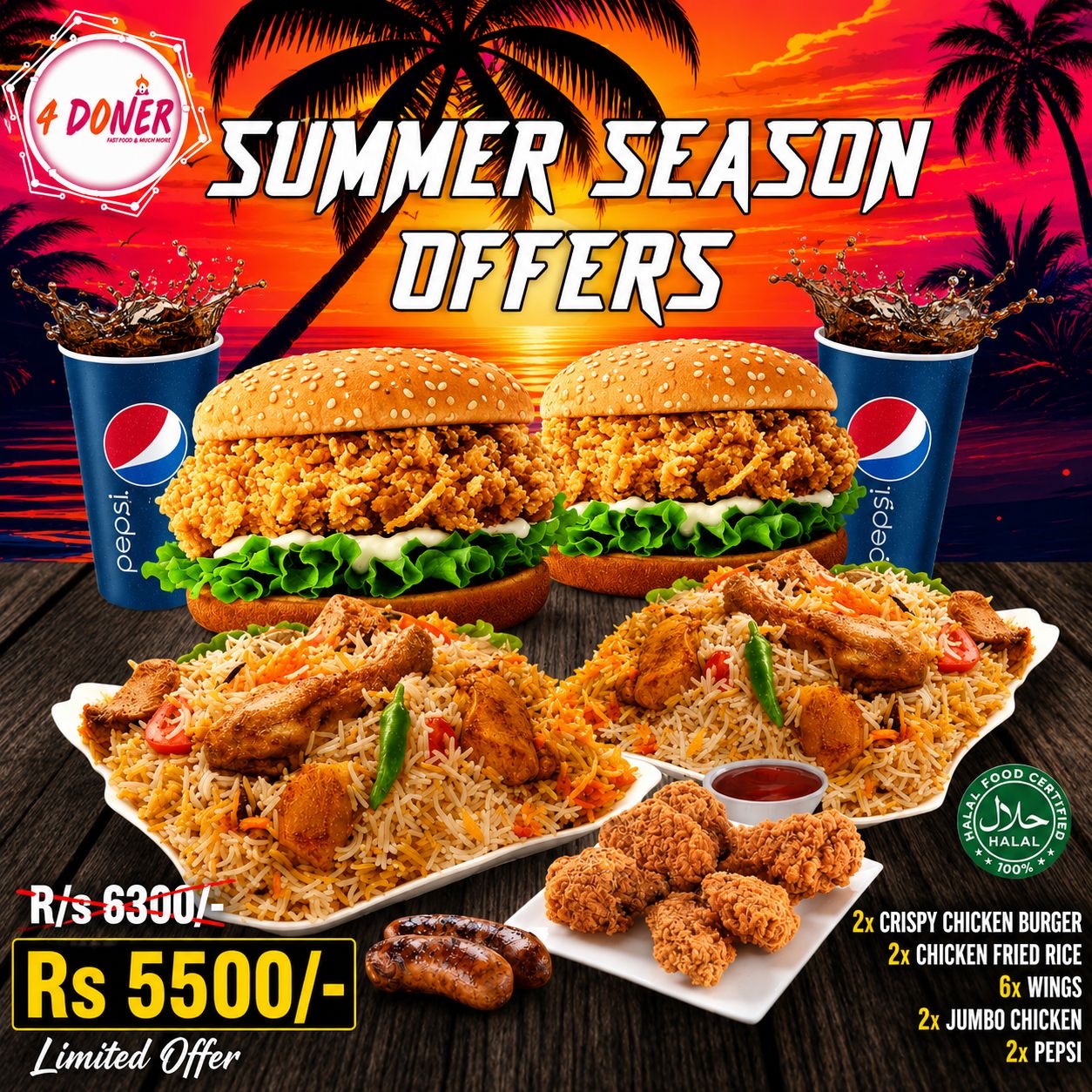 Summer season offer